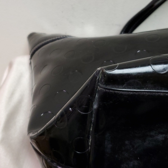 Kate Spade Black Patent Leather Tote - Picture 8 of 16